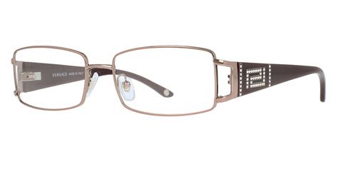 versace frames 1063b|Versace™ VE1163B Rectangle Eyeglasses .